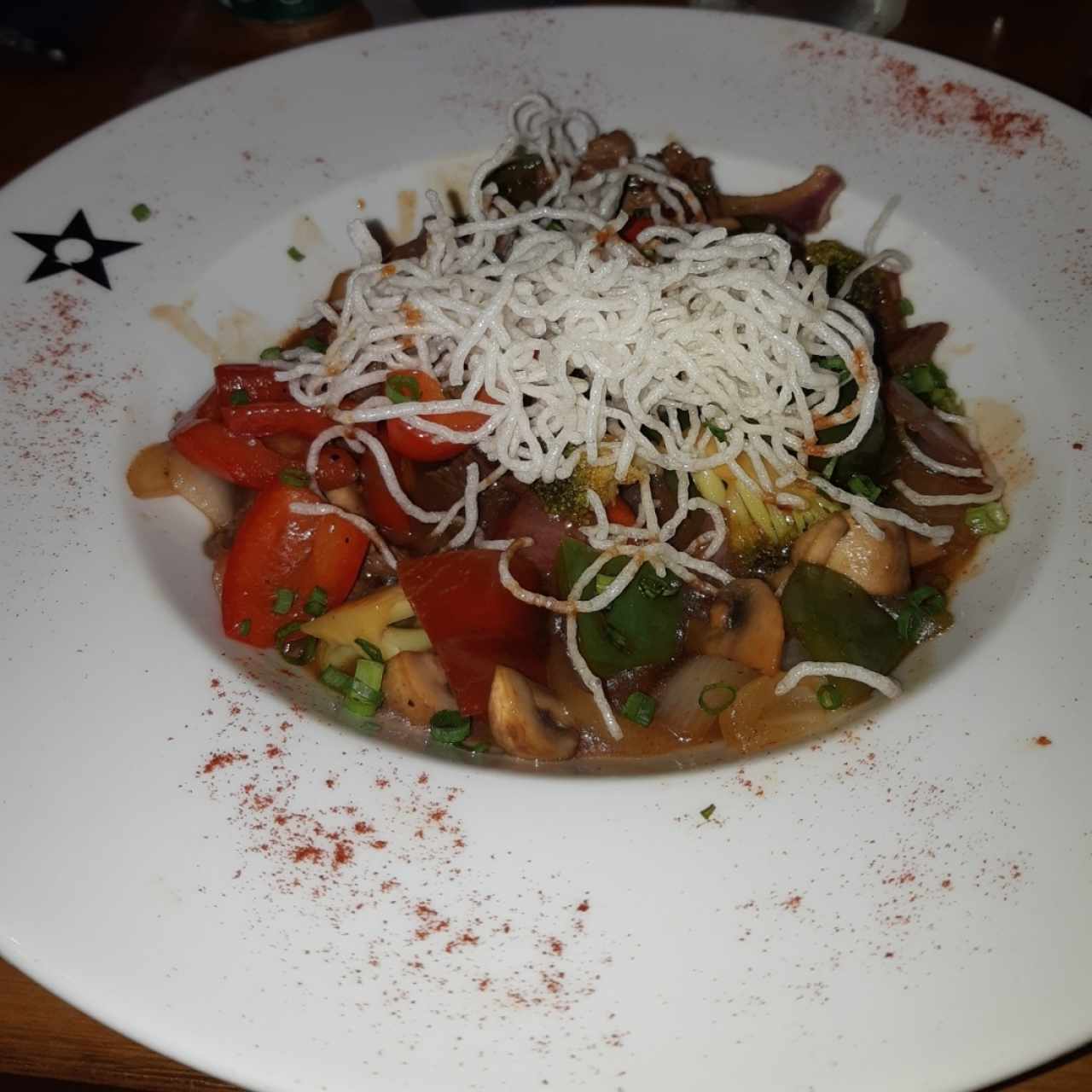 Stir fry de res