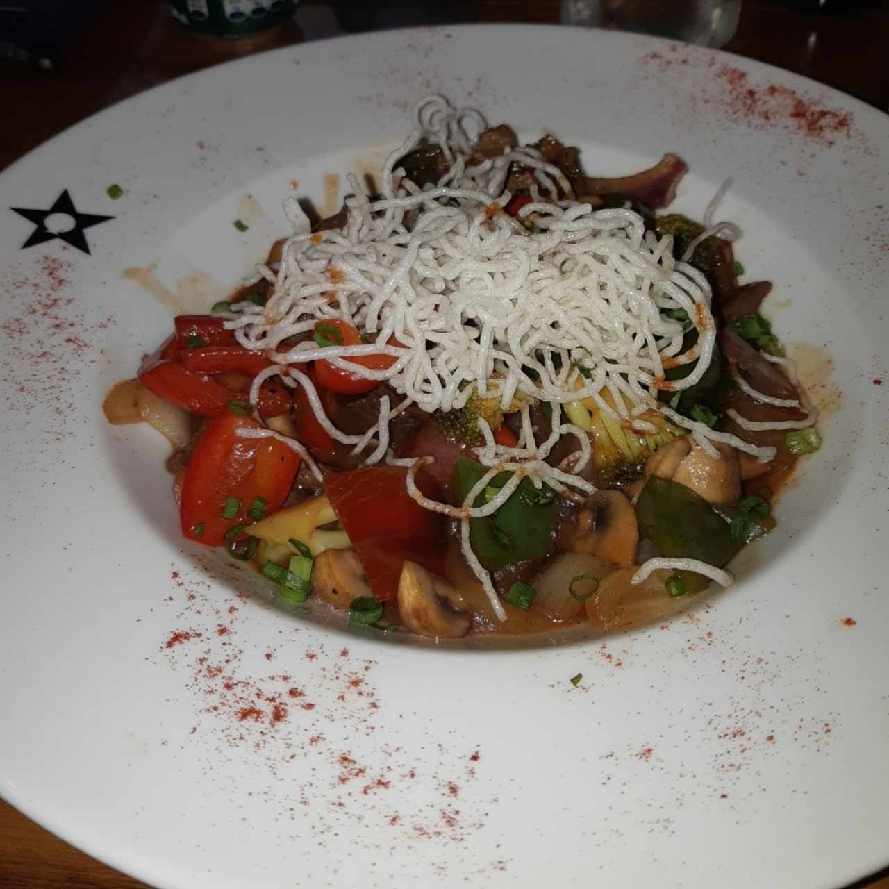 Stir fry de res