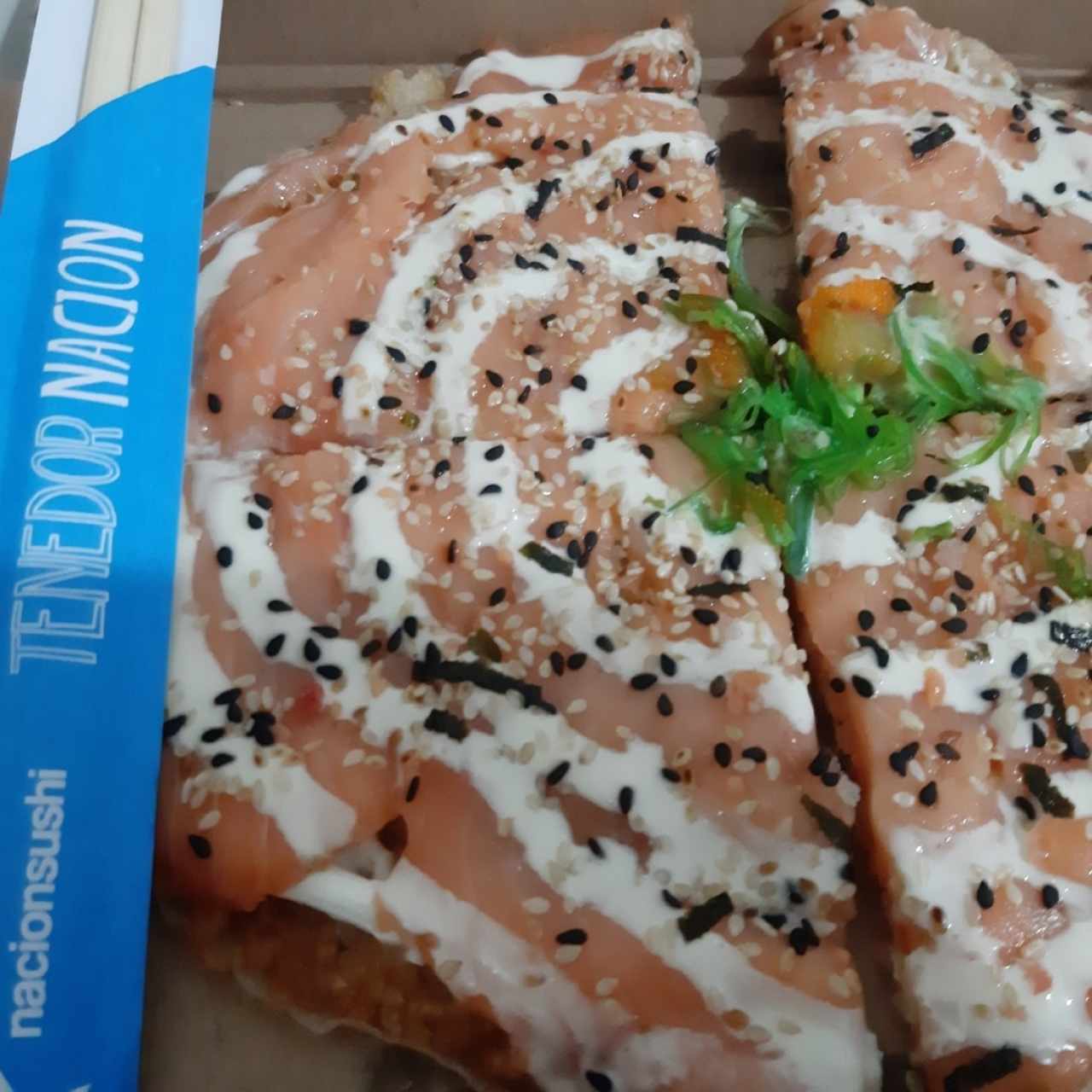 pizza Salmón😍😍😍