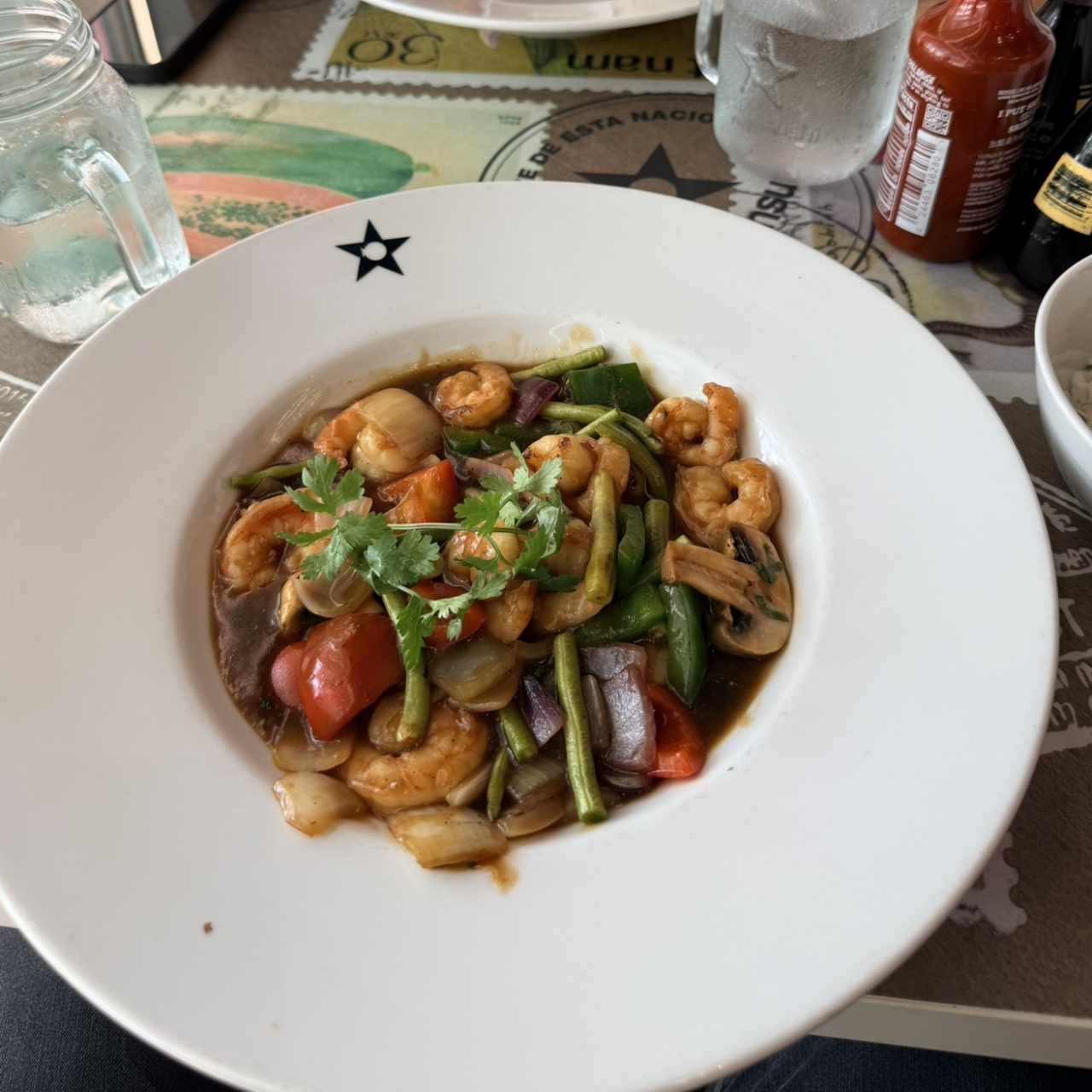 Stir Fry De Camarón