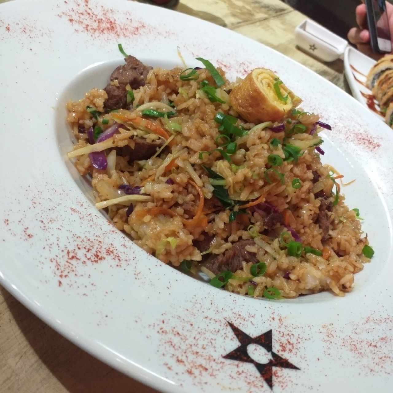 Mandarín de filete de res