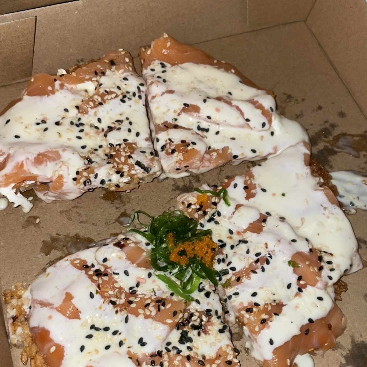 Pizza de Salmón Fresco