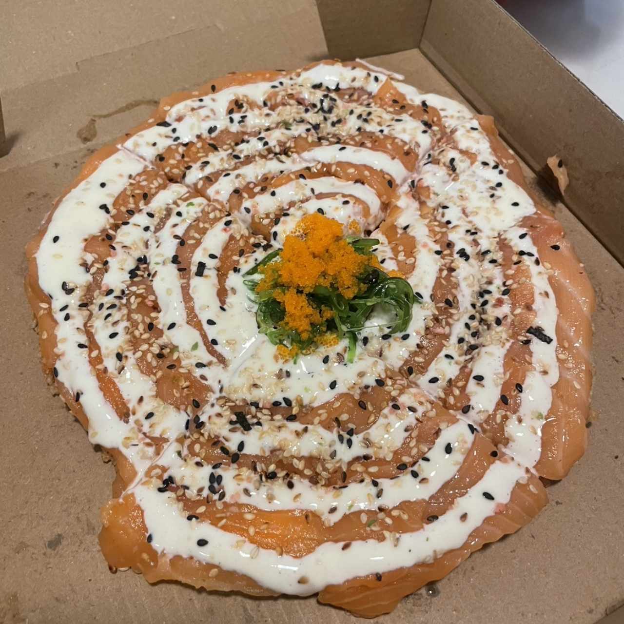 Pizza de Salmón Fresco