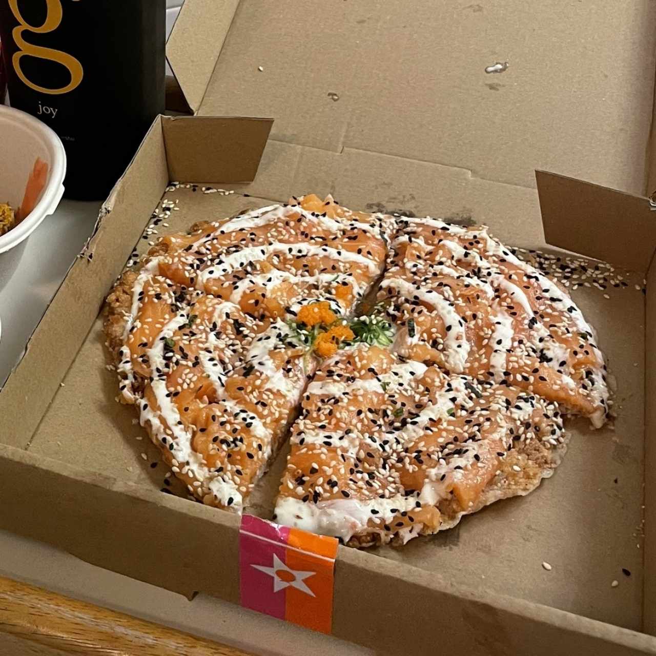 Pizza de Salmón Fresco