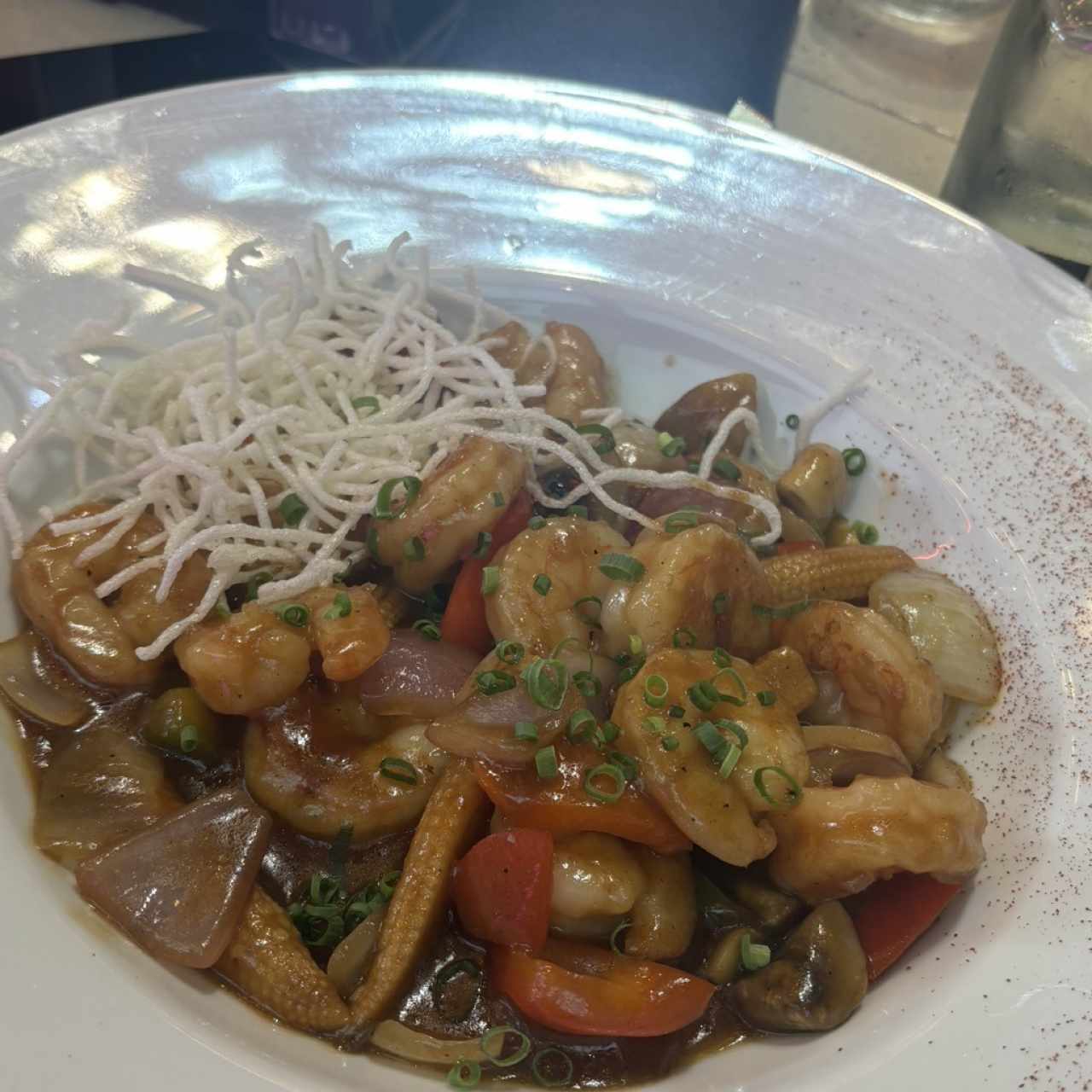 Stir Fry De Camarón