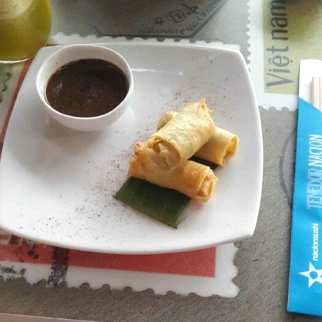 Spring roll de vegetales