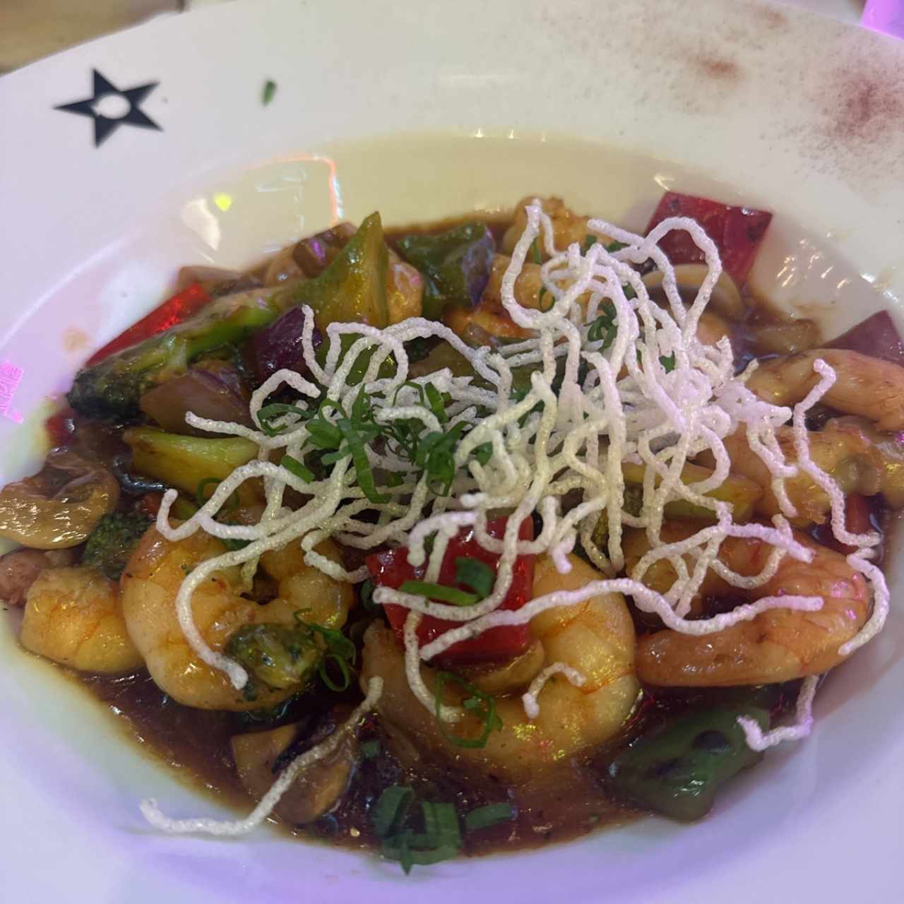 Stir Fry De Camarón