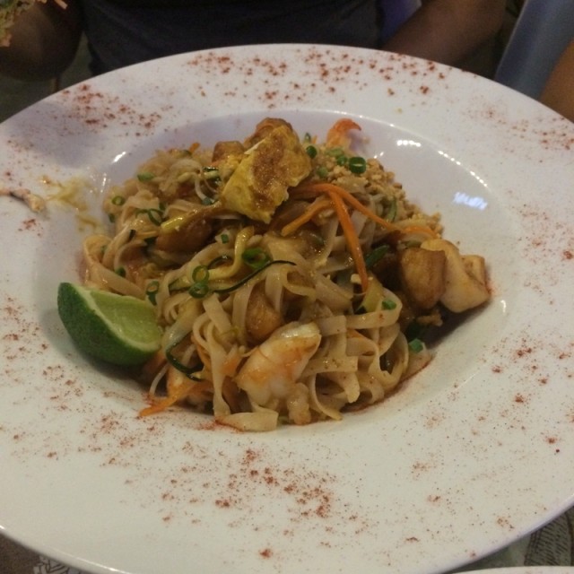 Pad Thai De Mariscos