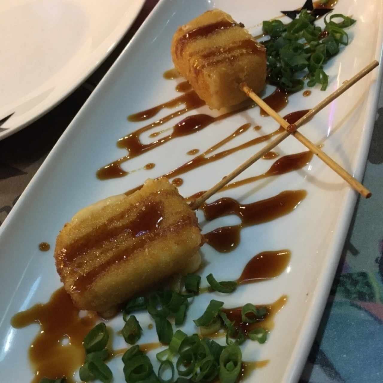 Brochetas de queso