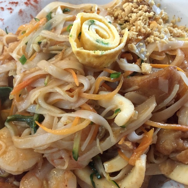 Pad Thai De Mariscos