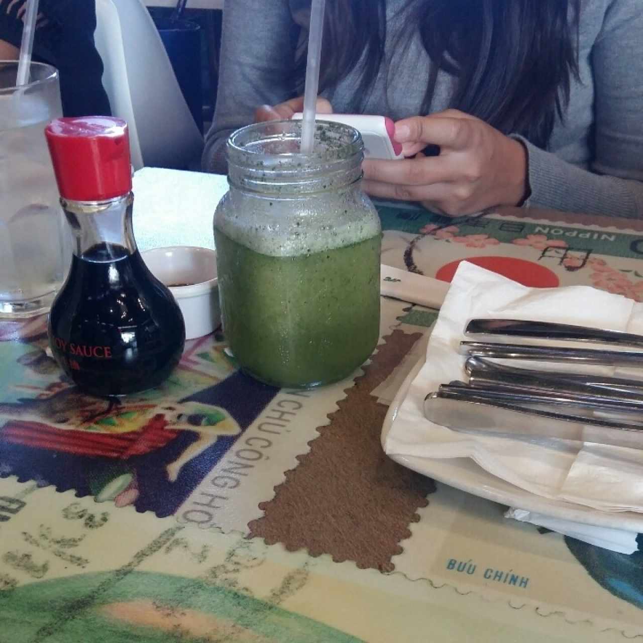 Limonada de hierba buena