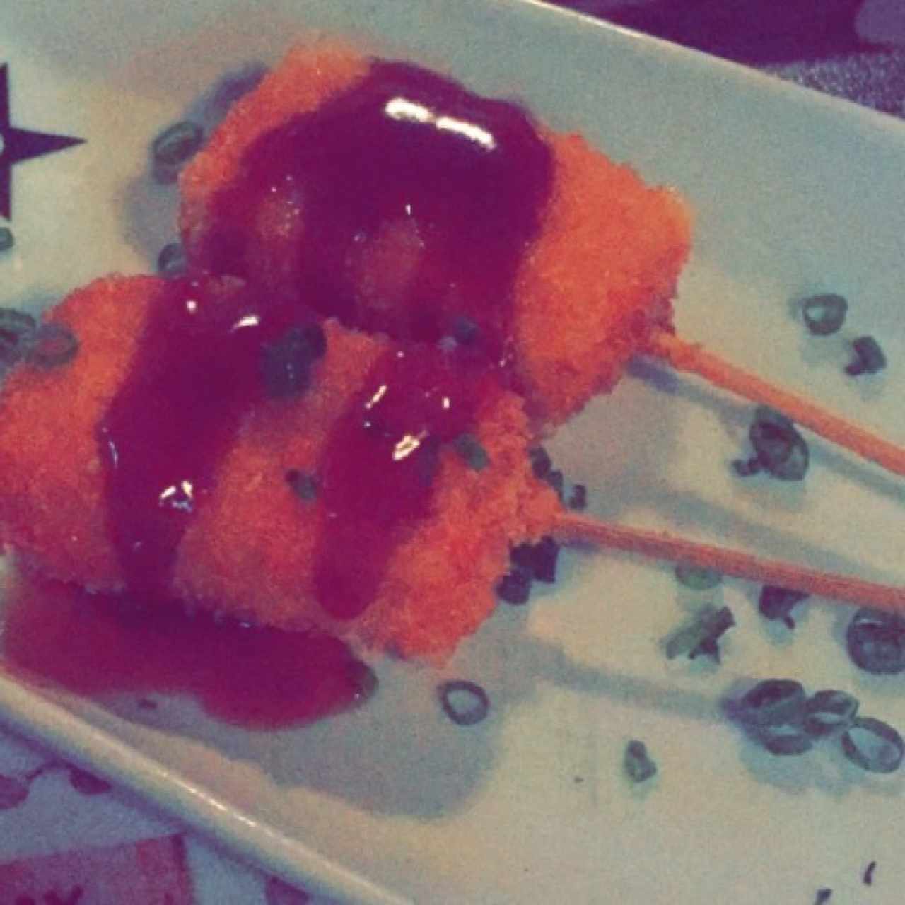 Tentadoras entradas - Brochetas de queso