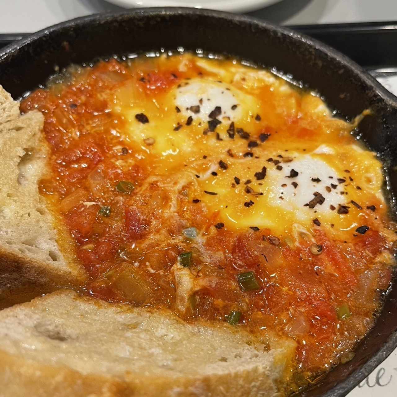 Huevos Criollos al sartén