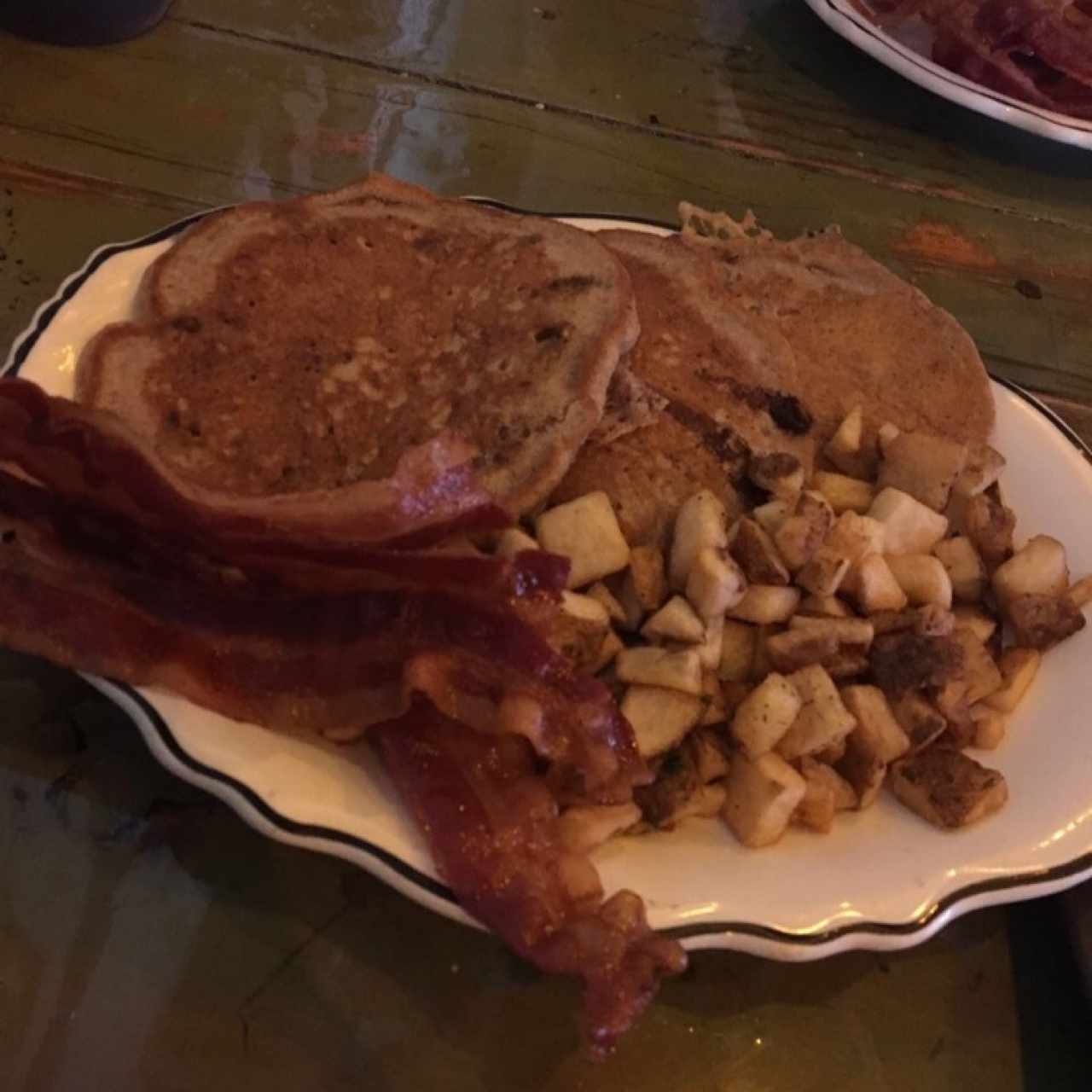 chunky monkey pancakes