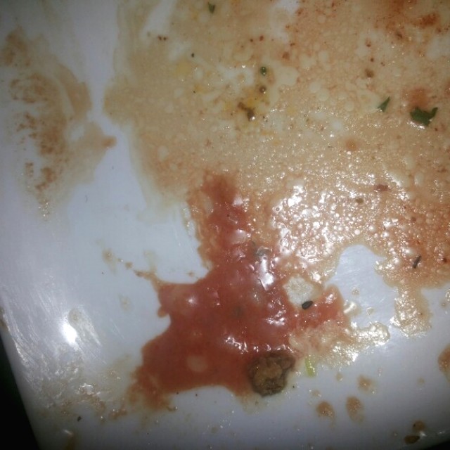 Sangre y mas sangre... pesimo lugar comida etc