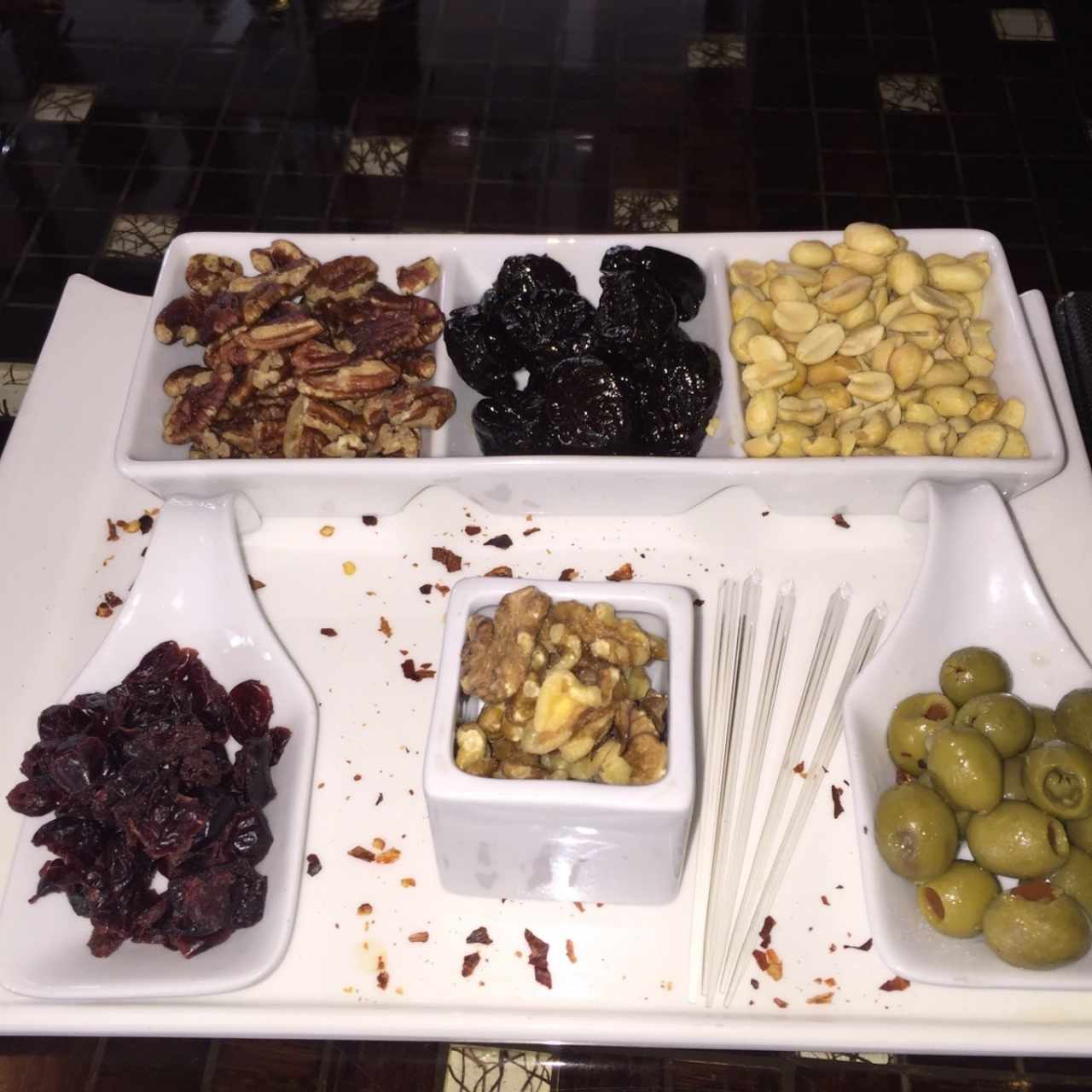 picada de frutos secos