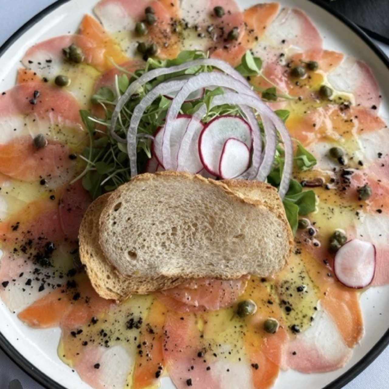 Antipasti - Carpaccio di affumicati