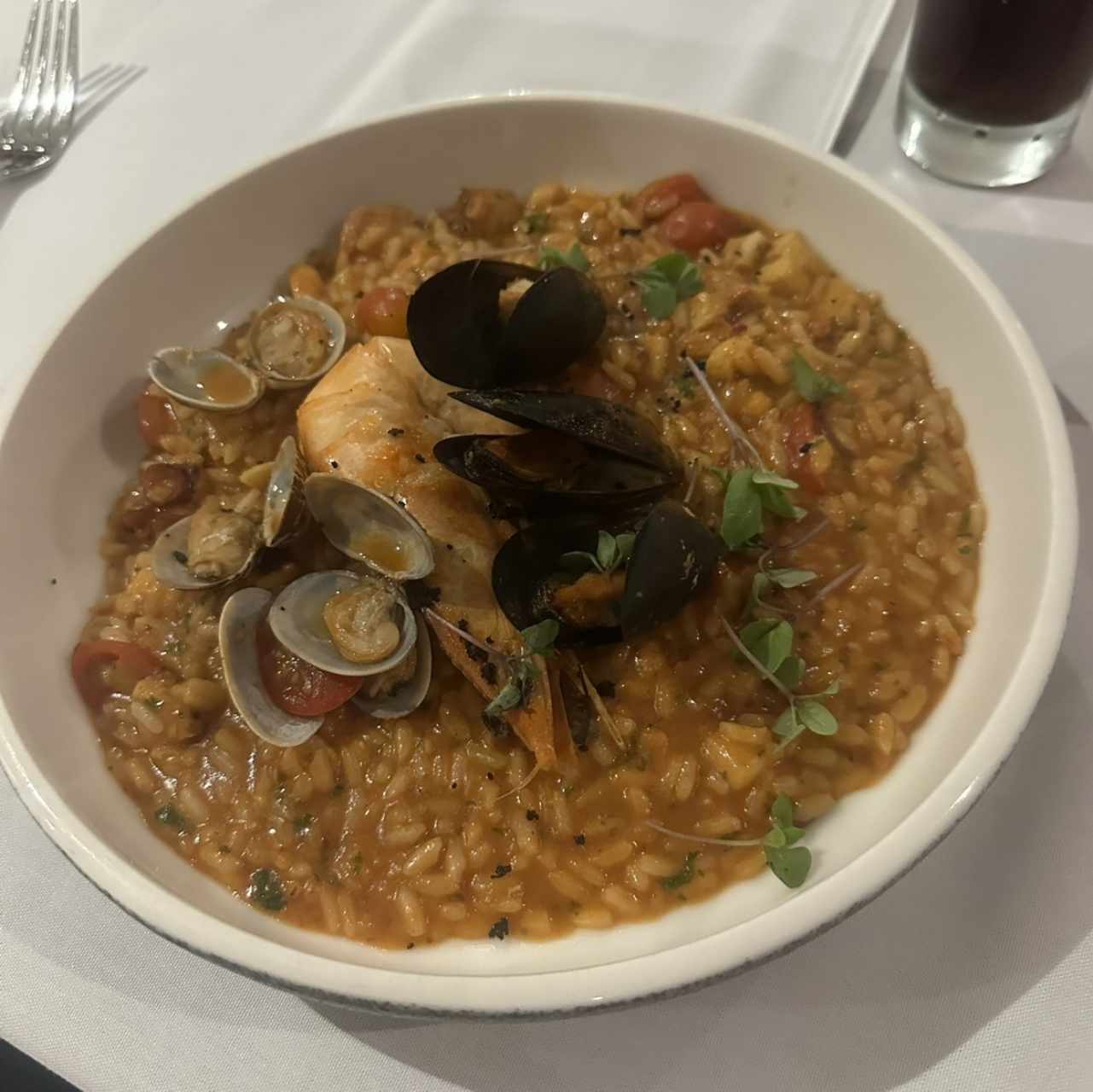 Risotto Carnaroli a la Pescatora