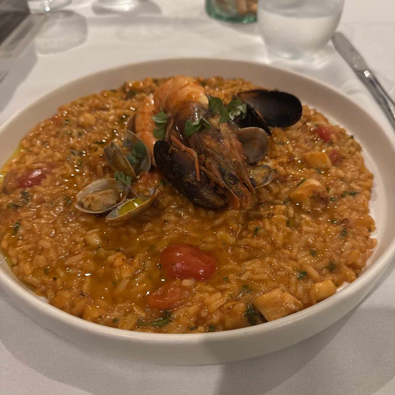 Risotto Carnaroli a la Pescatora