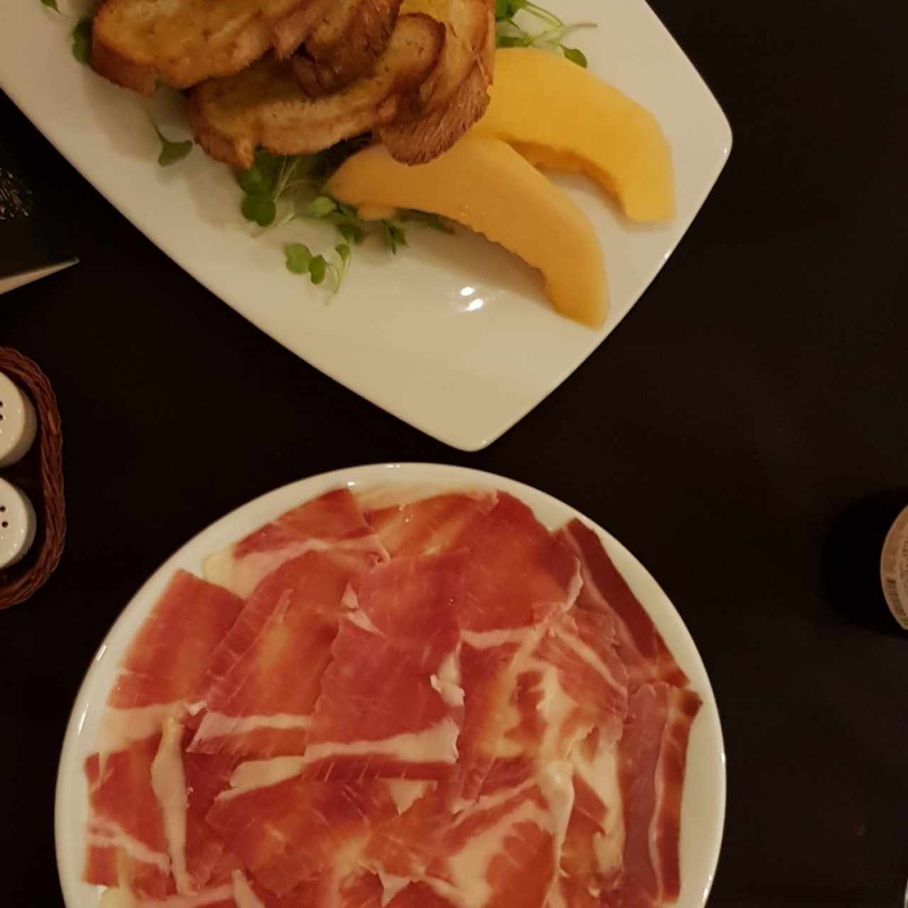 Prosciutto con melón 