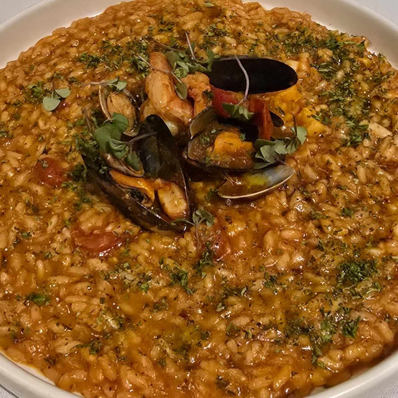 Risotto Carnaroli a la Pescatora