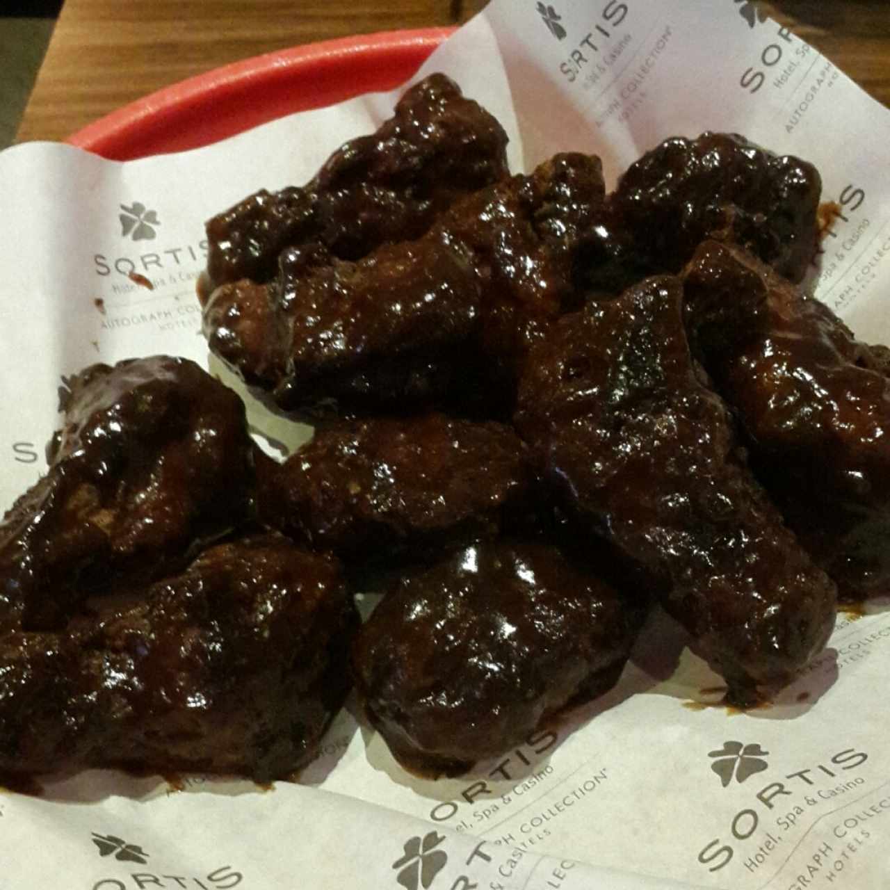 Wings quemadas