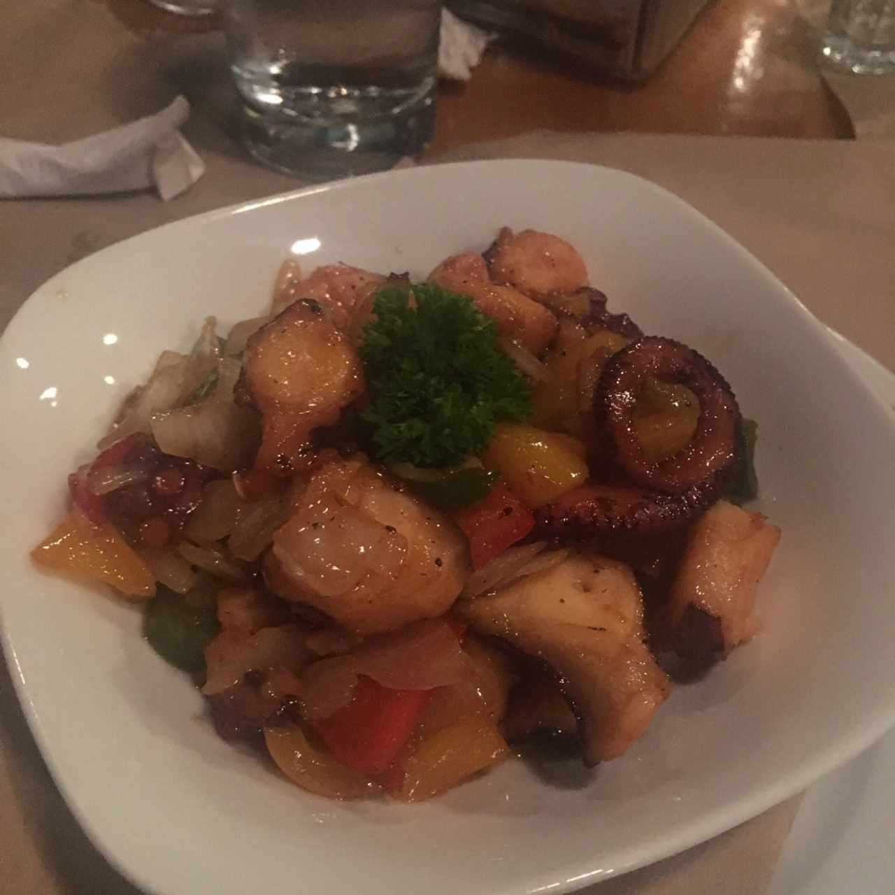 pulpo a la biabola 