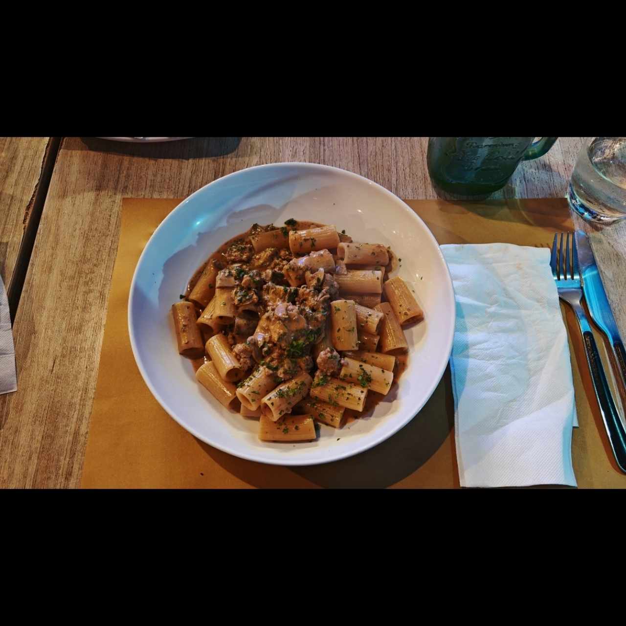 Pasta Tradizionale - Rigatoni Alla Boscaiolla