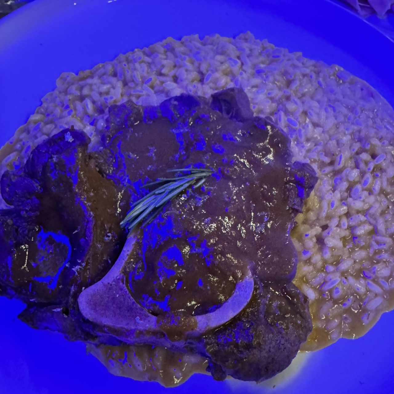 Risotto alla Milanese Con Ossobuco