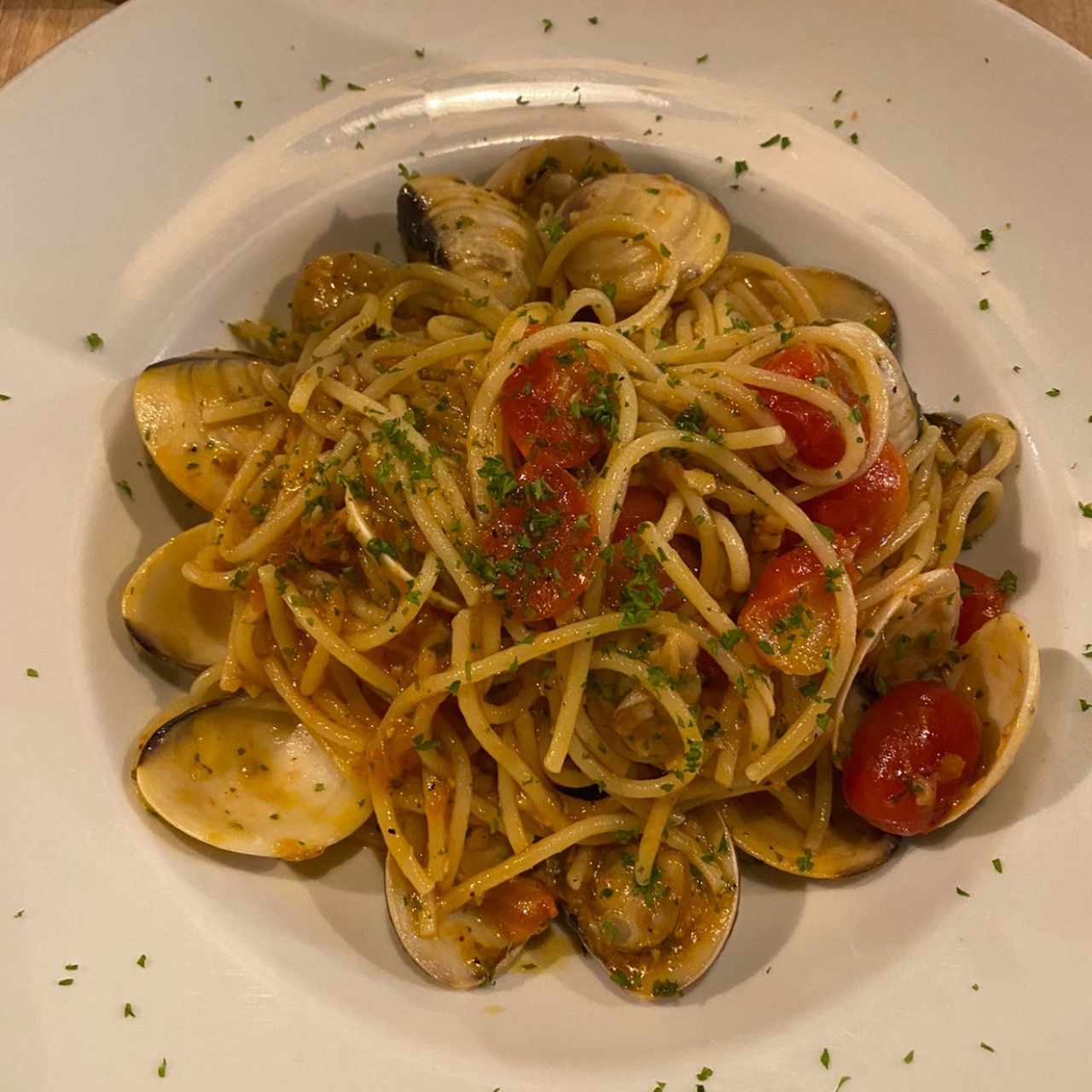 Pasta gluten free a la Vongole