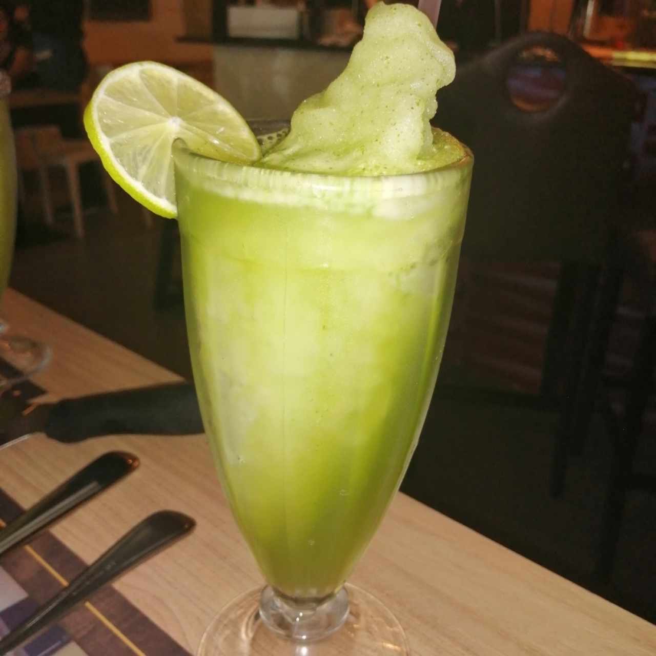 Limonada con hieba buena