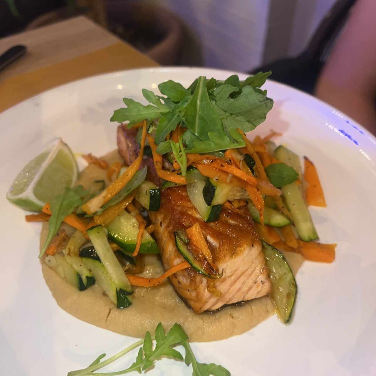 Salmone a la Piastra