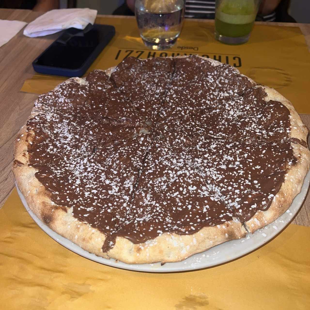Pizza Nutellina