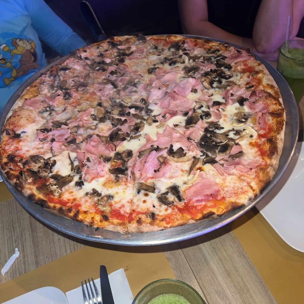 Pizza - Prosciutto E Funghi