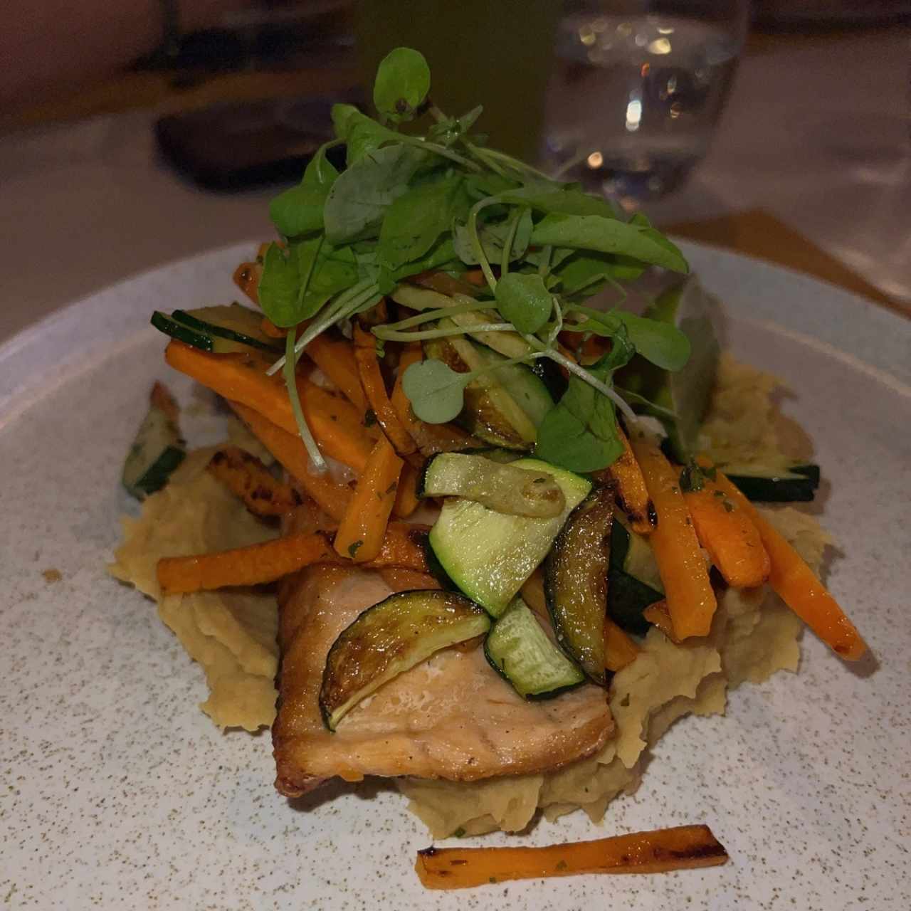 Salmone a la Piastra