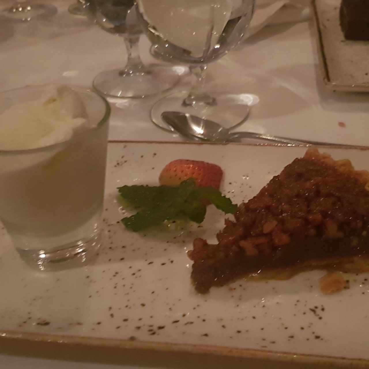 Pecan Pie con Vainilla Ice Cream