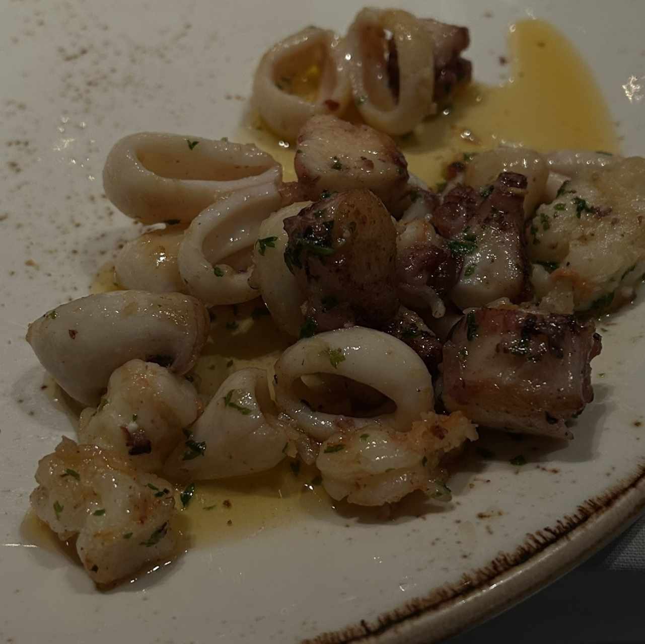 Mix mariscos al alio