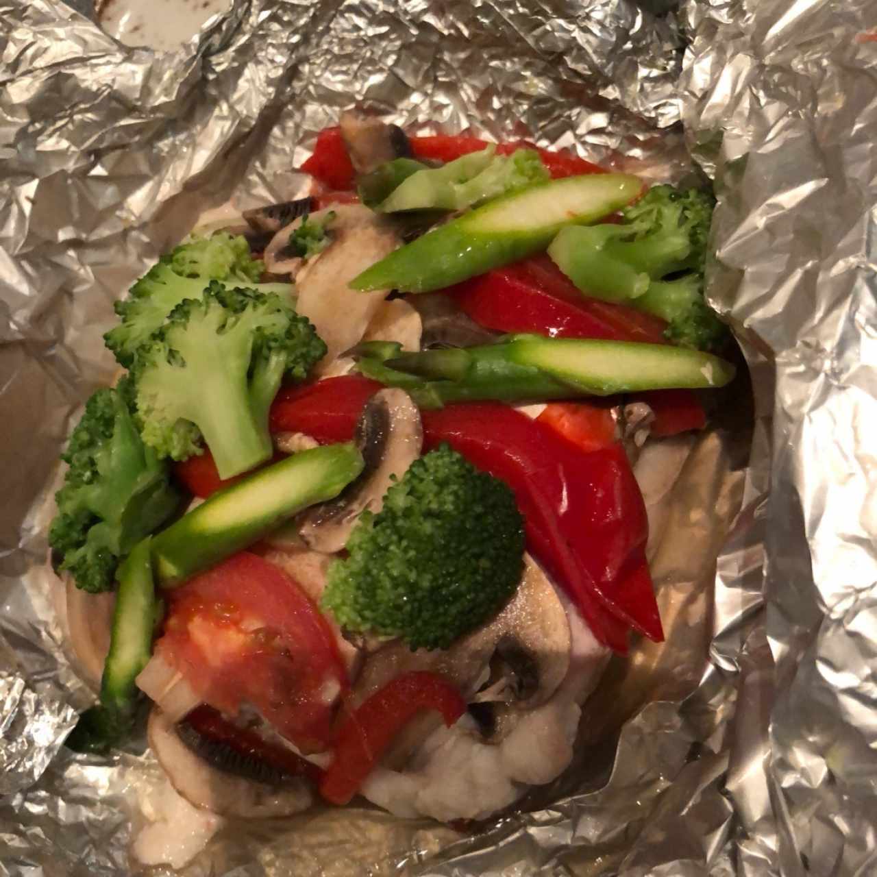 corvina al cartucho