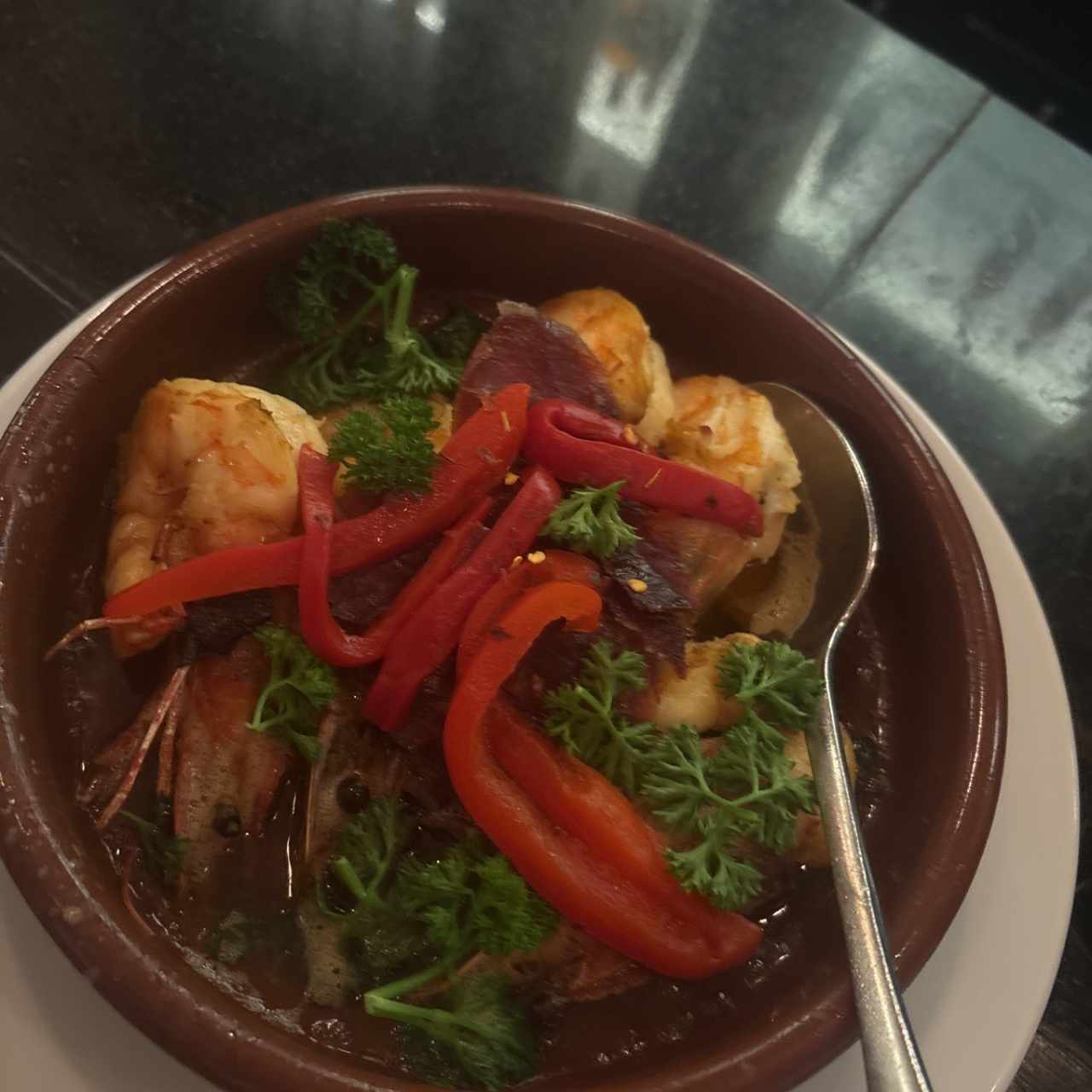 Langostinos a la Navarra 