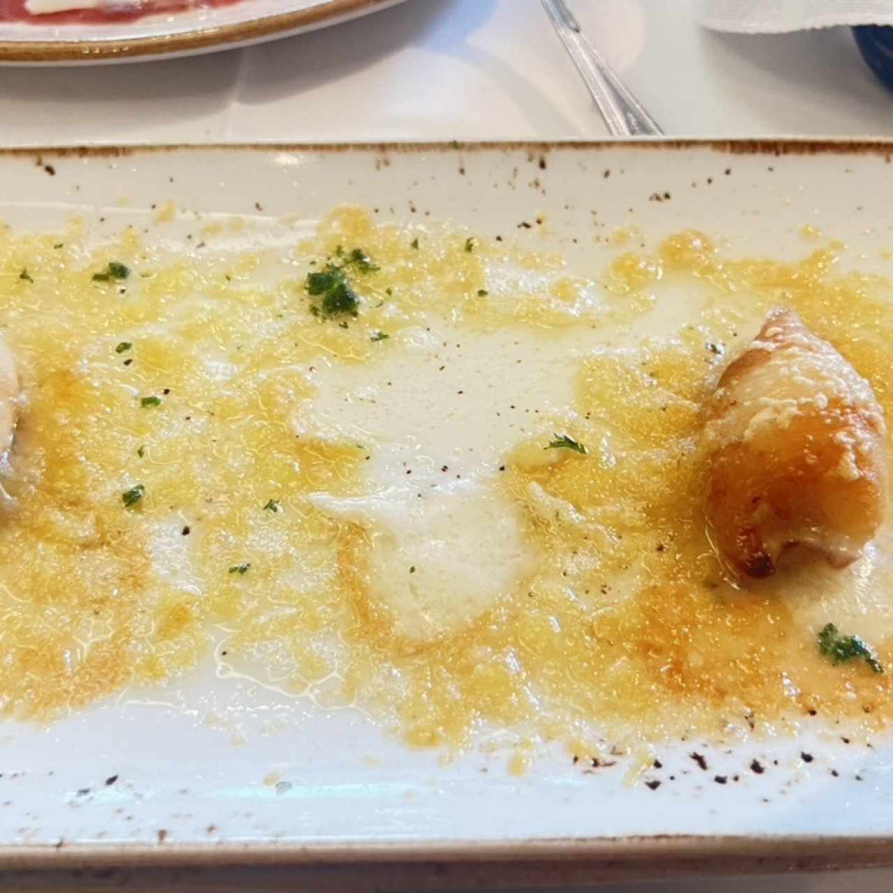 Calamares rellenos de queso