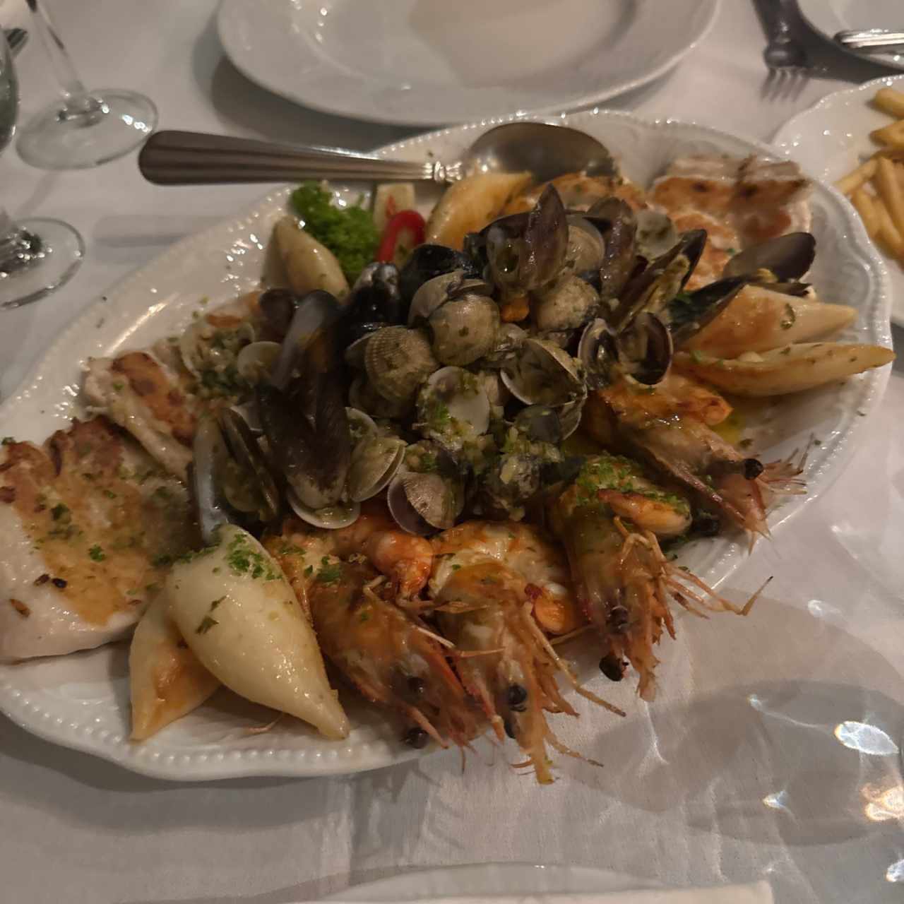 Parrillada de Mariscos - Dos personas