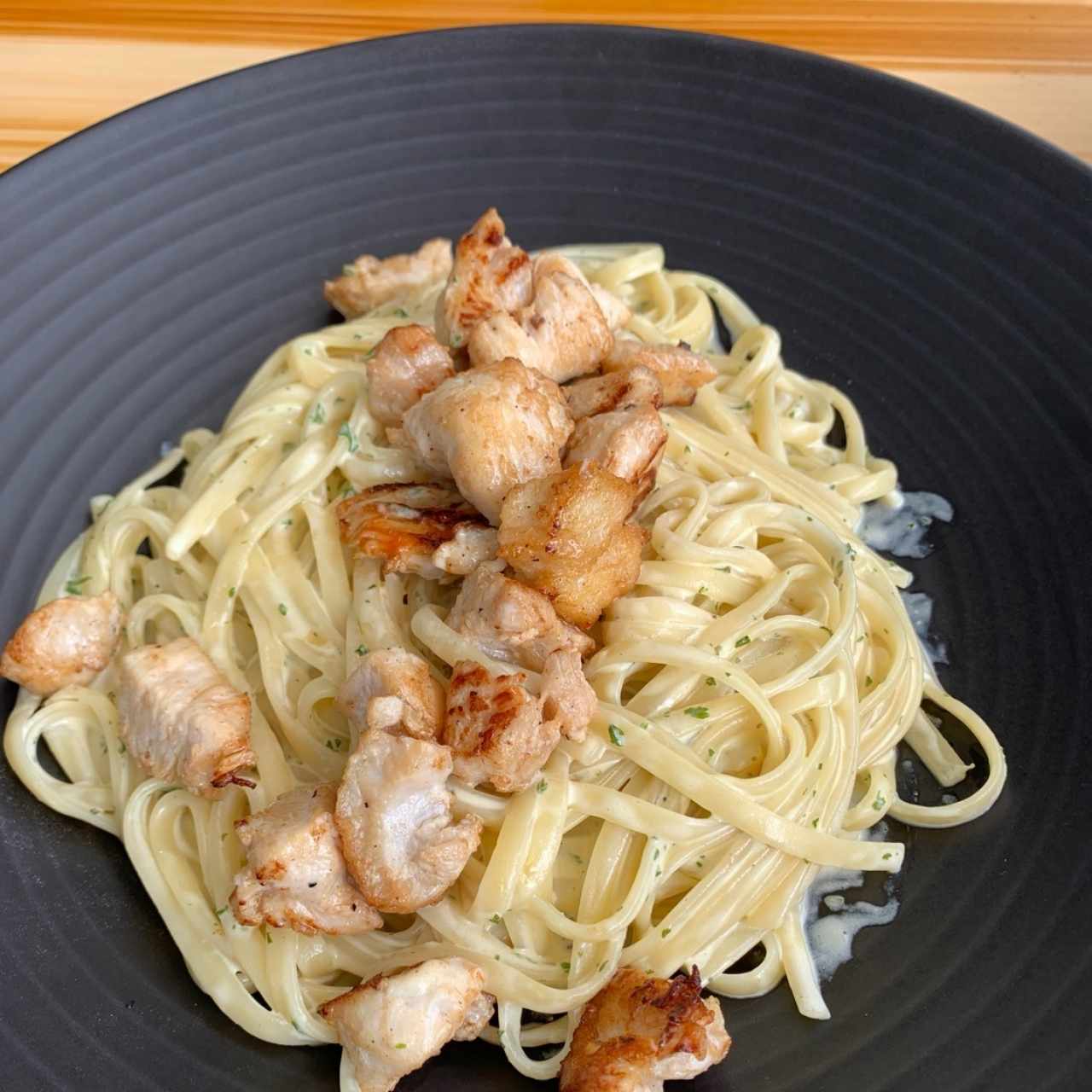 linguini 4 quesos