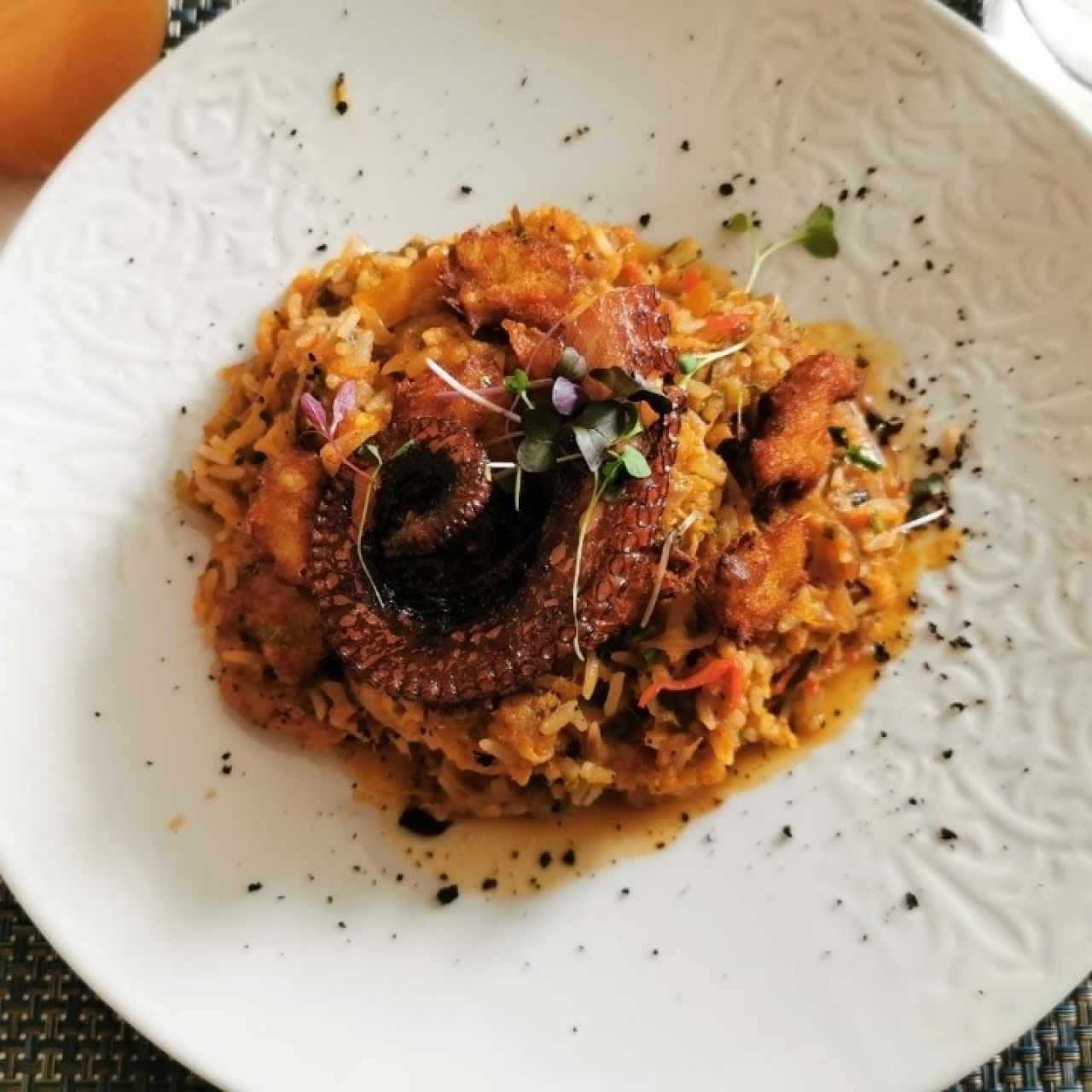 Bacalao y pulpo