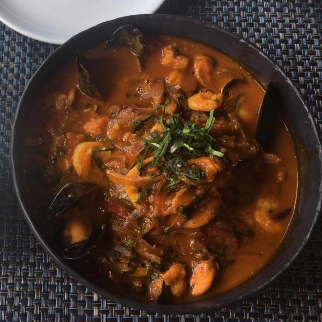 Cazuela de mariscos