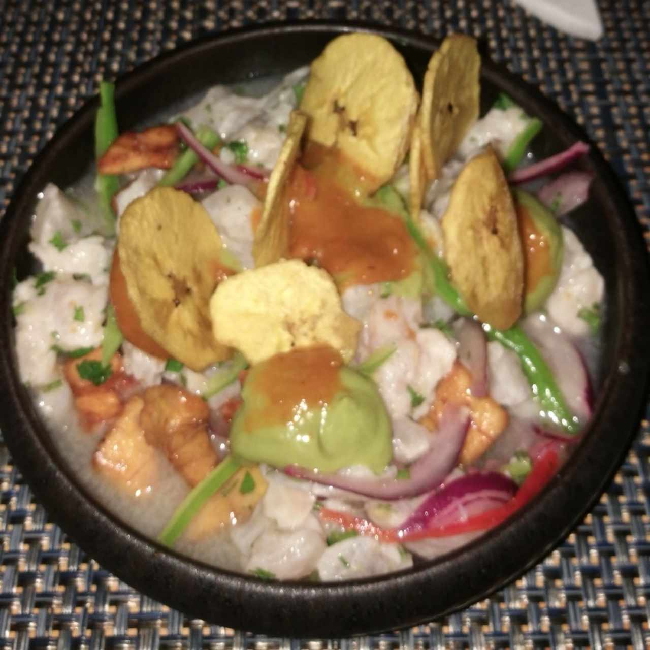Ceviche de corvina