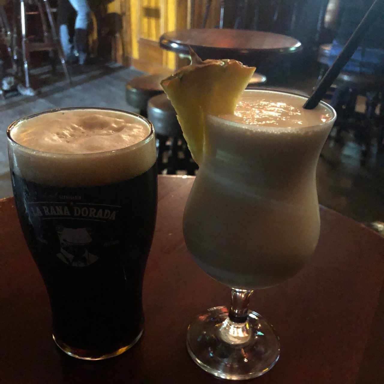porter y piña colada