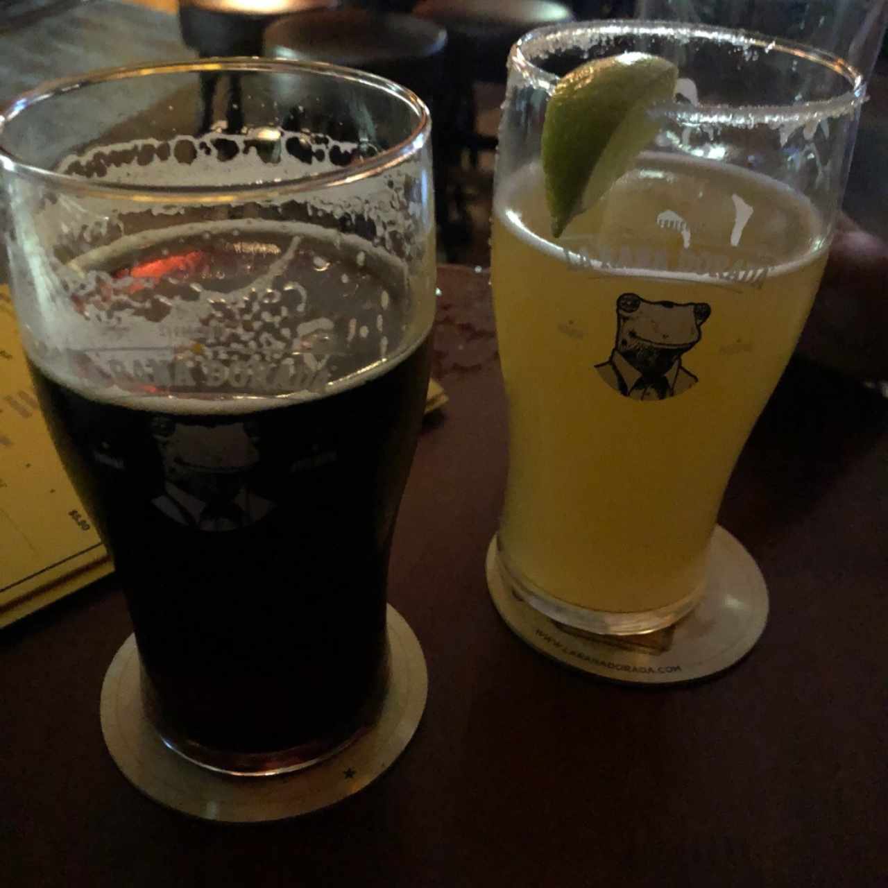 Porter y Chelada de Blanche 