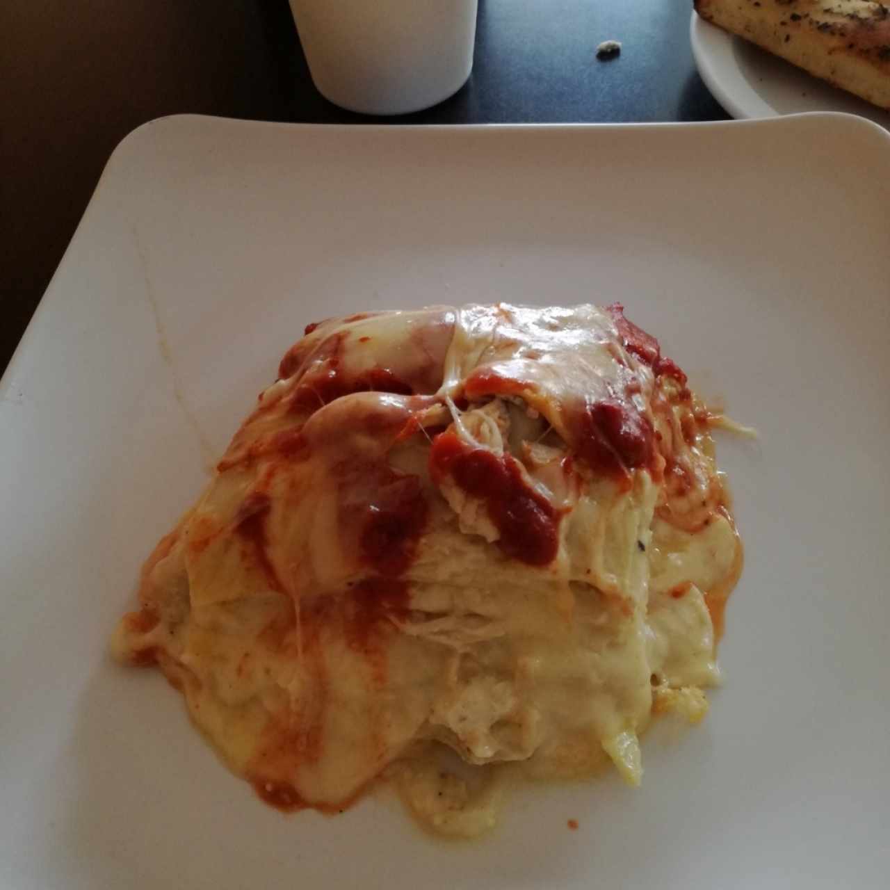 lasagña de pollo