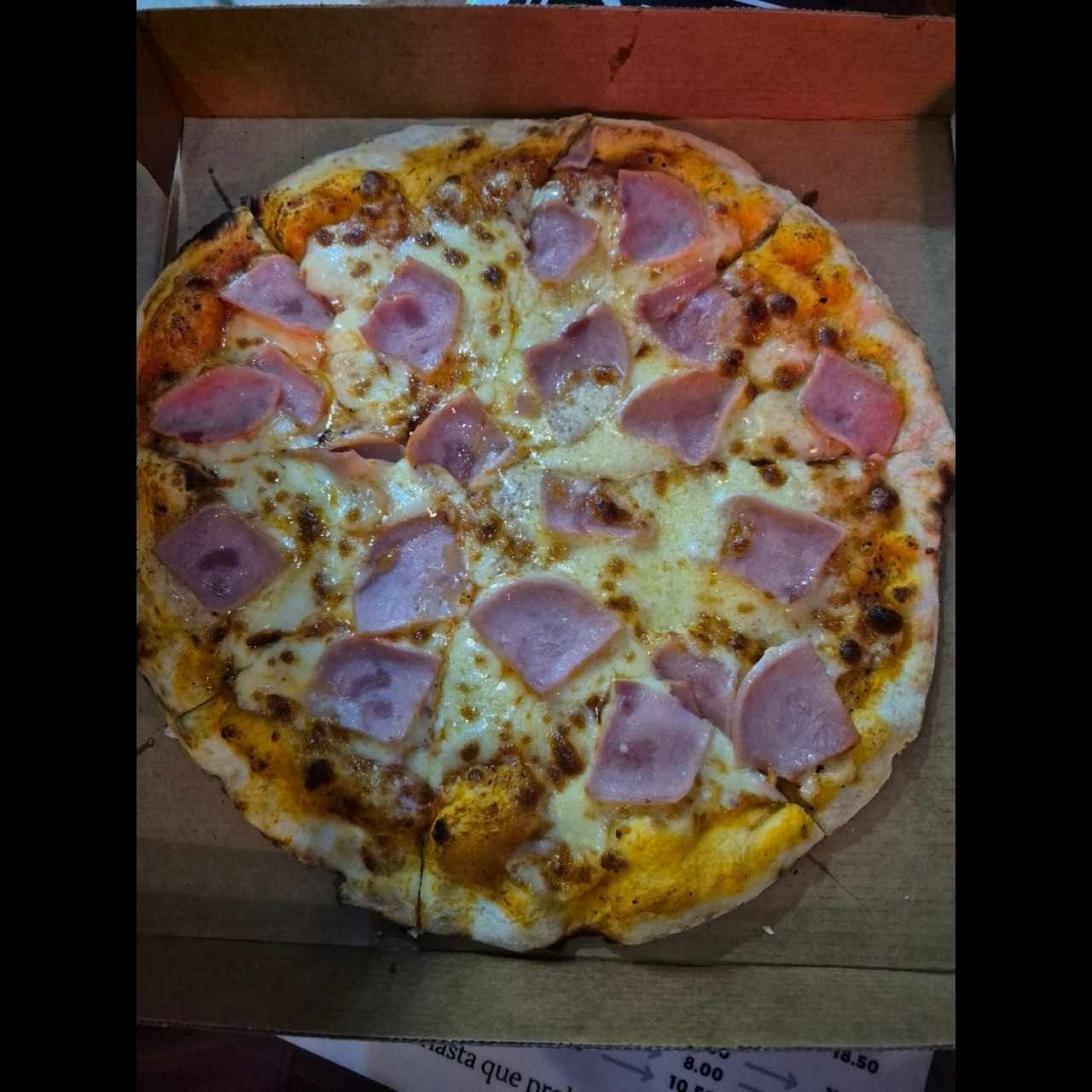 Pizza de Jamón 