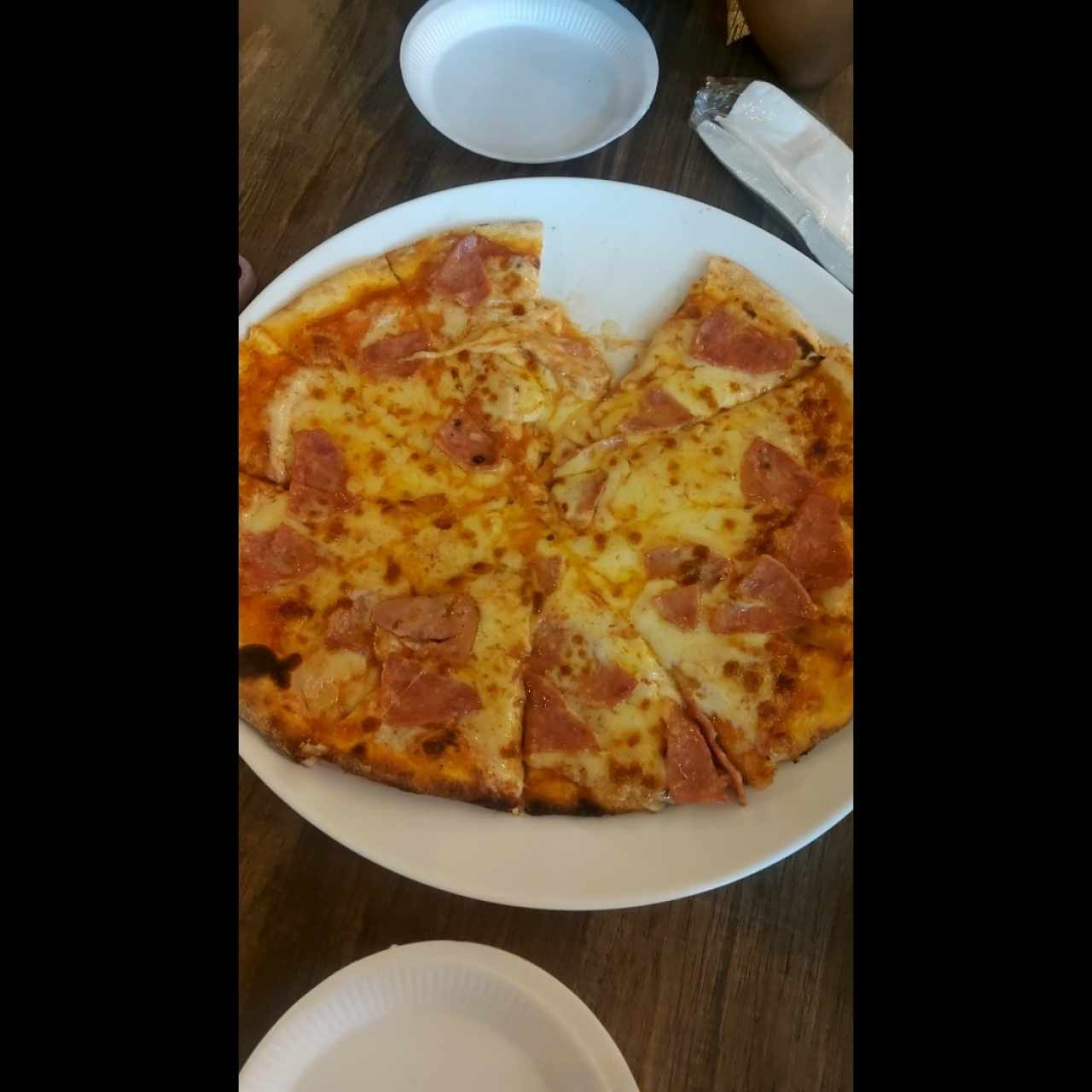 Pizza de Jamón con extra queso 